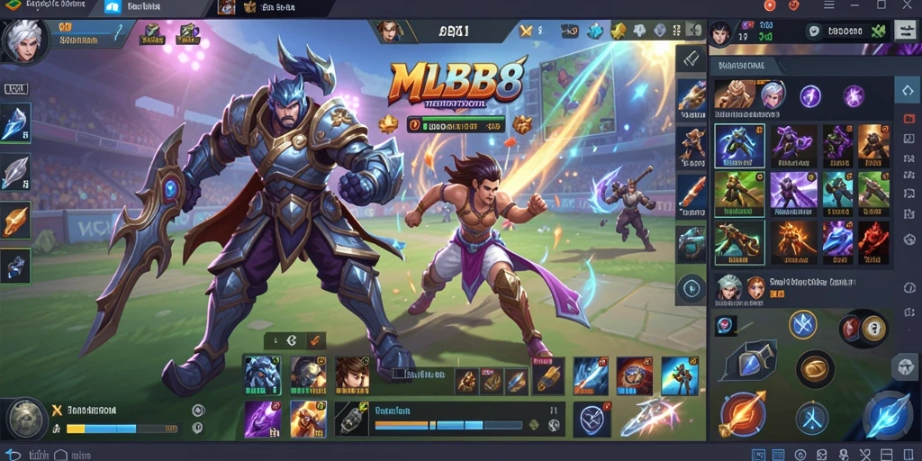 Tampilan aplikasi <strong>MLBB8</strong> saat bertaruh pada olahraga.